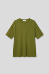 EDUARDO Men's Basic Short-Sleeve T-Shirt Semi Over Relaxed Fit Crew Neck Tee. (Cool Cotton Modal Blend)