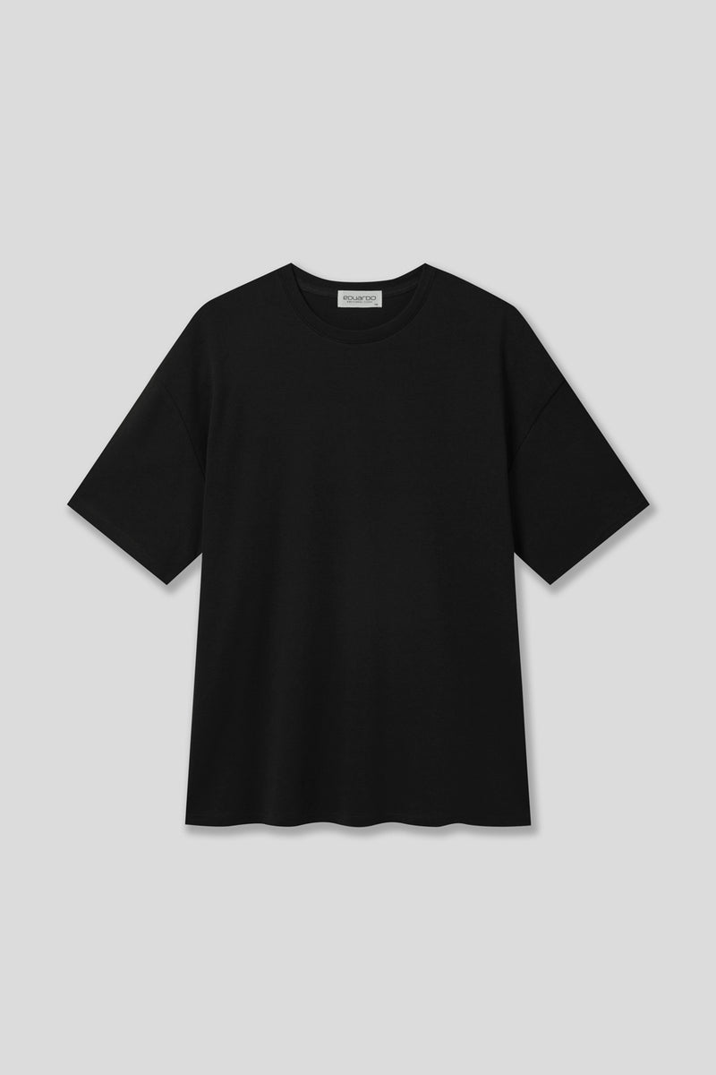 Luxe Comfort, Cotton Modal Blend Anyone Over Fit Short Sleeve T-Shirt First Collection