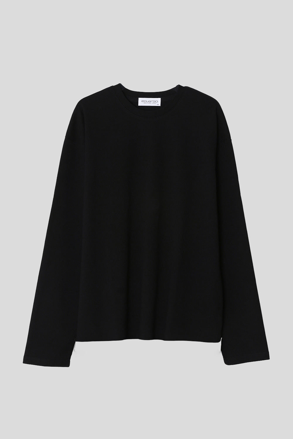 Men’s Relax Semi-Oversized Cropped Long-Sleeve T-Shirt – Classic Multipack