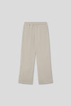 EDUARDO Unisex Youth Wide Cool Moist Banding Slacks Elastic Waist with Pockets Pants.