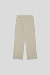 EDUARDO Unisex Youth Wide Cool Moist Banding Slacks Elastic Waist with Pockets Pants.