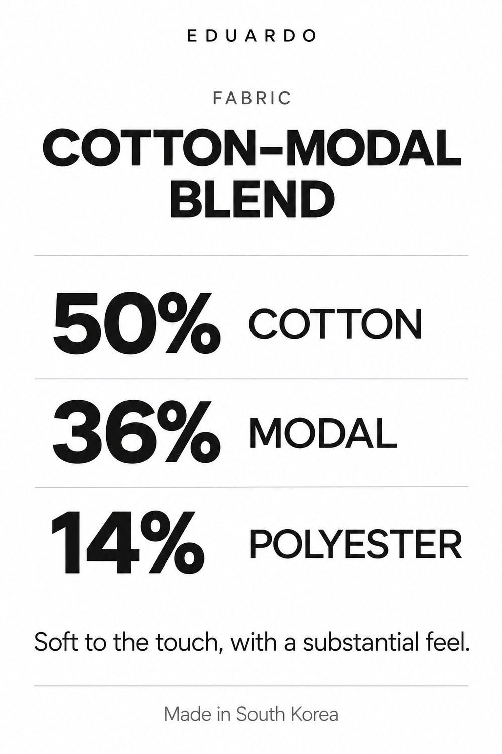 EDUARDO Women's Short-Sleeve Semi-Over Relaxed Fit Crewneck T-Shirt. (Cool Cotton Modal Blend)