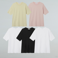 EDUARDO Men relaxed semi-overfit short-sleeved t-shirt, 5pack first Collection.