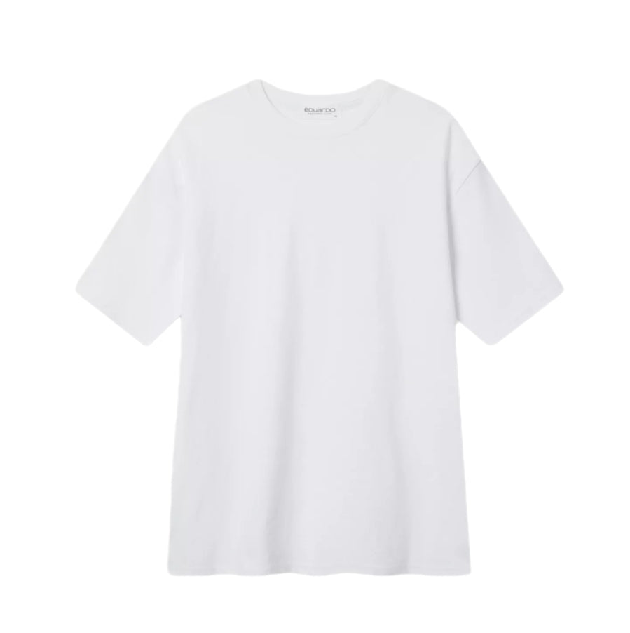 ★KODAK★ Big Logo Semi-Overfit Short Sleeve T-Shirt WHITE Loose Fit T-shirt - White/Kodak - Men | H&M US