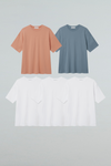 Luxe Comfort, Cotton Modal Blend Anyone Over Fit Short Sleeve T-Shirt Second Collection