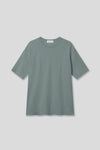 EDUARDO Men's Basic Short-Sleeve T-Shirt Semi Over Relaxed Fit Crew Neck Tee. (Cool Cotton Modal Blend)