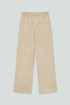 EDUARDO Women's Drawstring Elastic Waisted Wide Leg Trouser with Pockets.