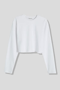 Women’s Normal Regular-Fit Cropped Long-Sleeve T-Shirt – Classic Multipack