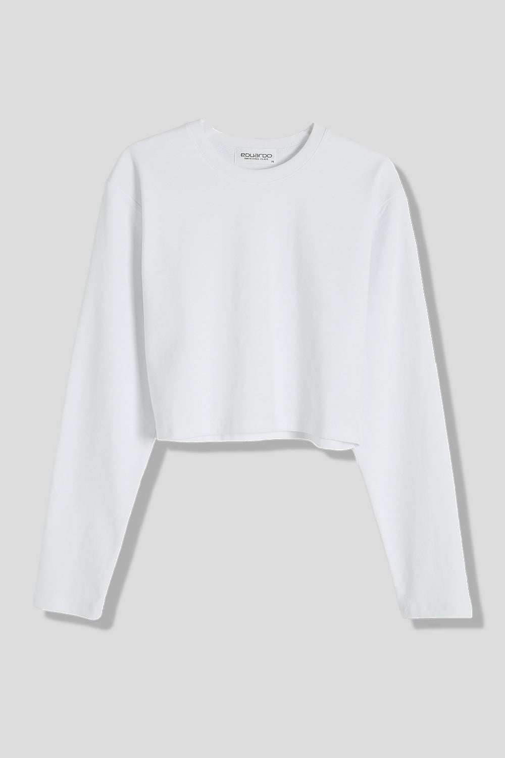 Women’s Normal Regular-Fit Cropped Long-Sleeve T-Shirt – Classic Multipack