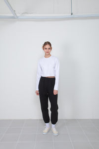 Women’s Normal Regular-Fit Cropped Long-Sleeve T-Shirt – Classic Multipack