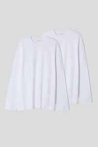 Women’s Relax Semi-Oversized Long-Sleeve T-Shirt – Classic Multipack