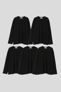 Men’s Anyone Oversized Long-Sleeve T-Shirt – Classic Multipack