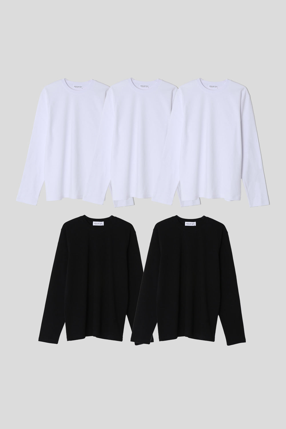 Women’s Normal Regular-Fit Long-Sleeve T-Shirt – Classic Multipack