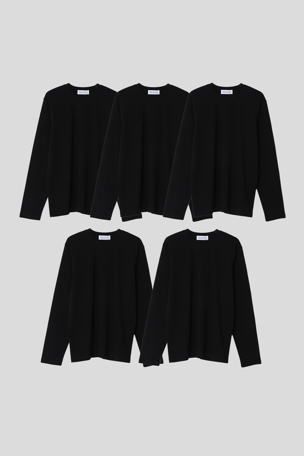 Women’s Normal Regular-Fit Long-Sleeve T-Shirt – Classic Multipack