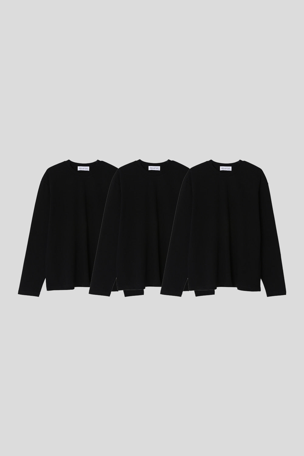Women’s Relax Semi-Oversized Long-Sleeve T-Shirt – Classic Multipack