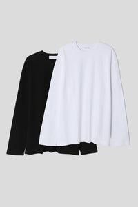 Women’s Normal Regular-Fit Long-Sleeve T-Shirt – Classic Multipack