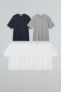 Luxe Comfort, Cotton Modal Blend Anyone Over Fit Short Sleeve T-Shirt Second Collection