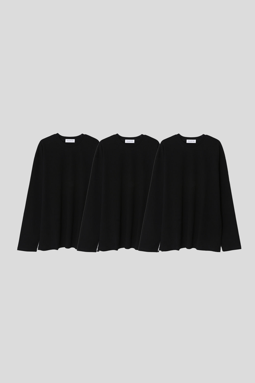 Men’s Relax Semi-Oversized Long-Sleeve T-Shirt – Classic Multipack