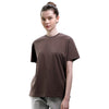 EDUARDO Women's Cotton Modal Blend, Normal Fit Short Sleeves Crew T-Shirt.