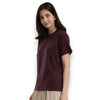 EDUARDO Women's Cotton Modal Blend, Normal Fit Short Sleeves Crew T-Shirt.