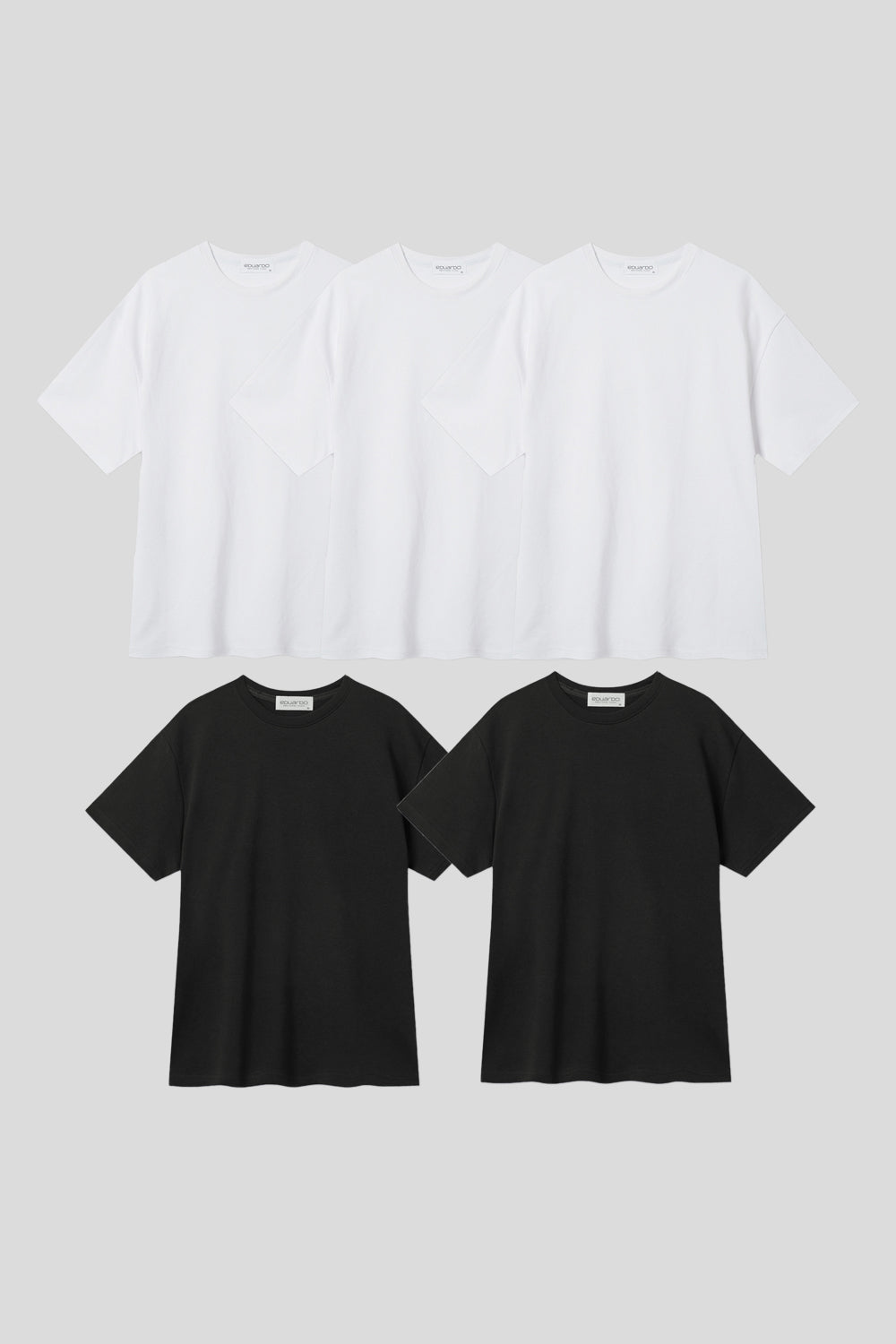 Women’s Normal Regular-Fit Short-Sleeve T-Shirt – Easy Multipack