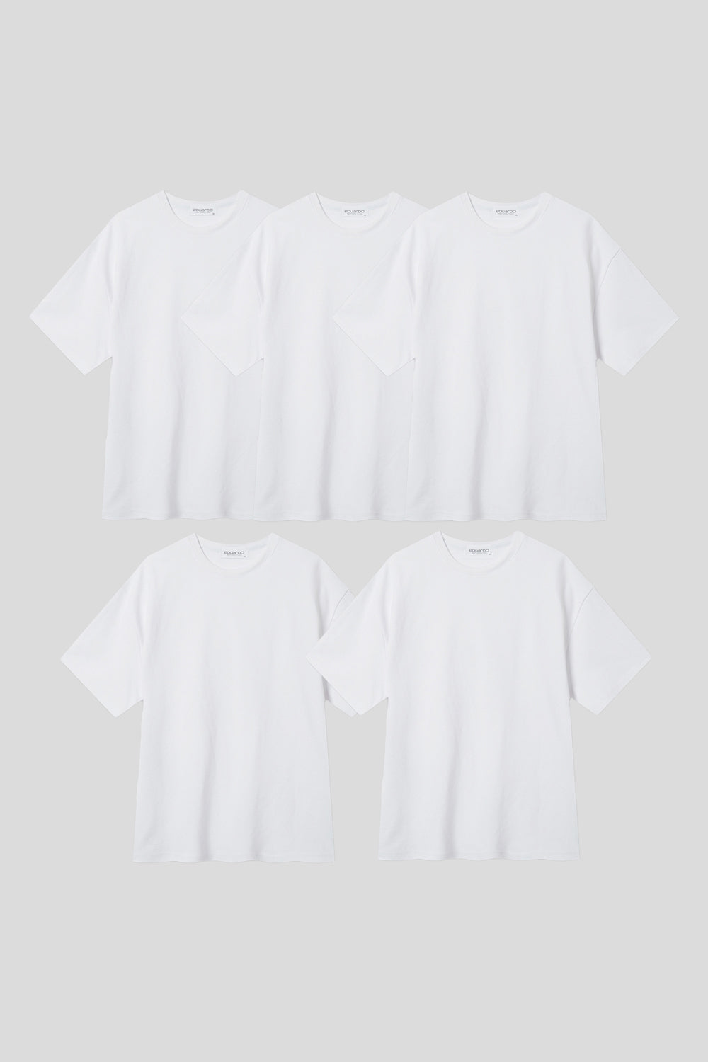 Women’s Relax Semi-Oversized Short-Sleeve T-Shirt – Easy Multipack