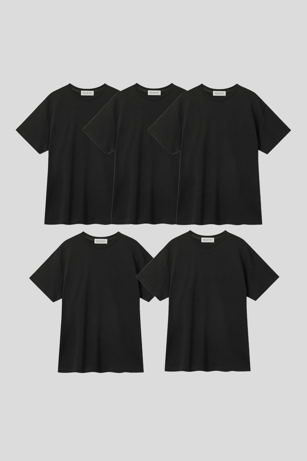 Women’s Relax Semi-Oversized Short-Sleeve T-Shirt – Easy Multipack