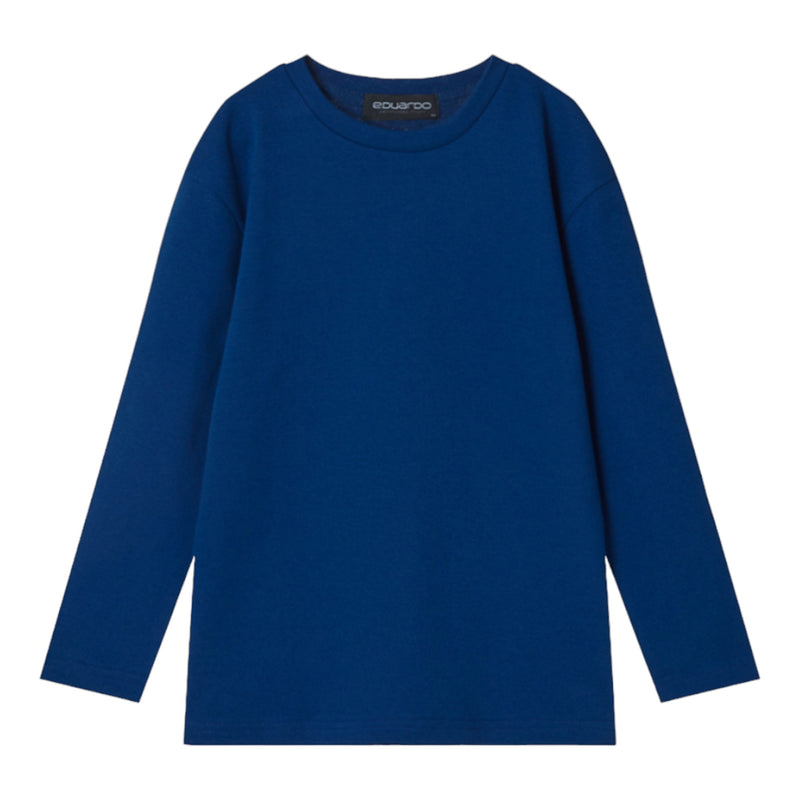 EDUARDO Youth Relaxed Semi-Over Fit Long Sleeve T-Shirt.