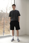 EDUARDO Men Shorts Casual Relaxed fits, Drawstring Elastic Waisted with Pocket.