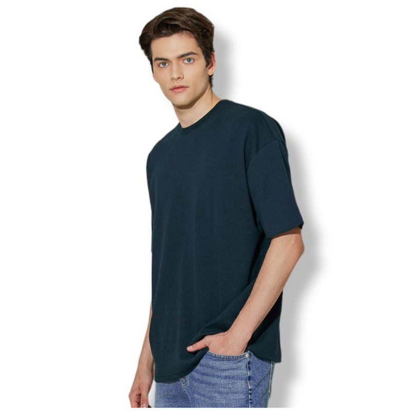 EDUARDO Men's T-Shirt Short-Sleeve Classic Crew Neck Tee, Anyone Over Fit (Cool Cotton Modal Blend)