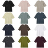 EDUARDO Men's Basic Short-Sleeve T-Shirt Semi Over Relaxed Fit Crew Neck Tee. (Cool Cotton Modal Blend)