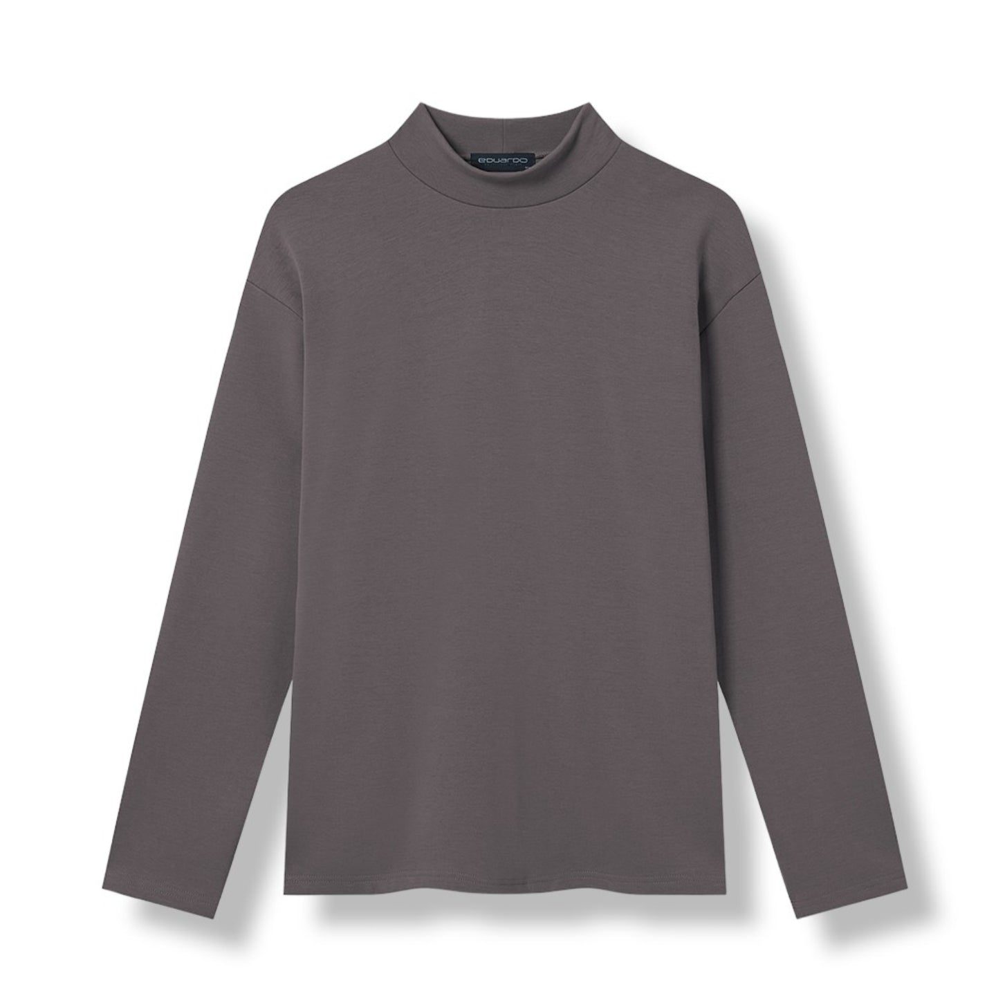 Men's Warm Mock Neck Long Sleeve T-Shirt