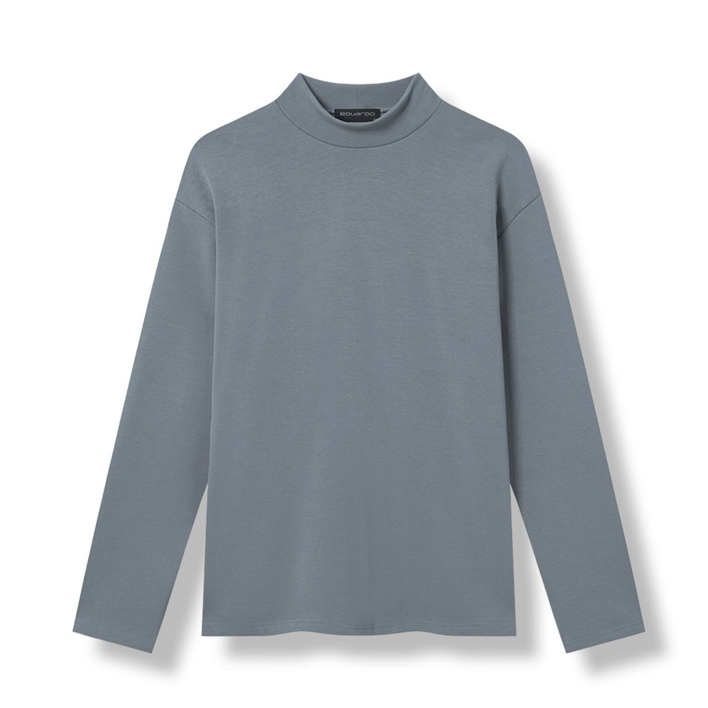 NEW Uniqlo Light Grey Heattech Shirt Men Small S Heat Tech Long Sleeve Gray