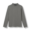 EDUARDO Men's Long Sleeve Semi-Over Fit Brushed Heavy Cotton Blend Mock Neck Top.