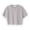 EDUARDO Women Premium Modal Cotton Casual Short Sleeve Crop Tops T-Shirt.